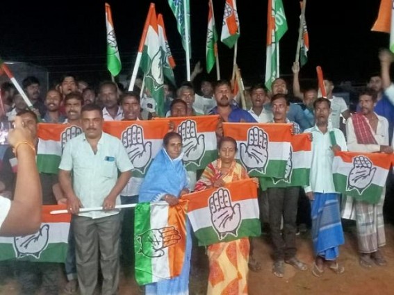 Amid violent attacks, Congress continues joining programs : 326 BJP members joined Congress Amid violent attacks, Congress continues joining programs : 326 BJP members joined Congress